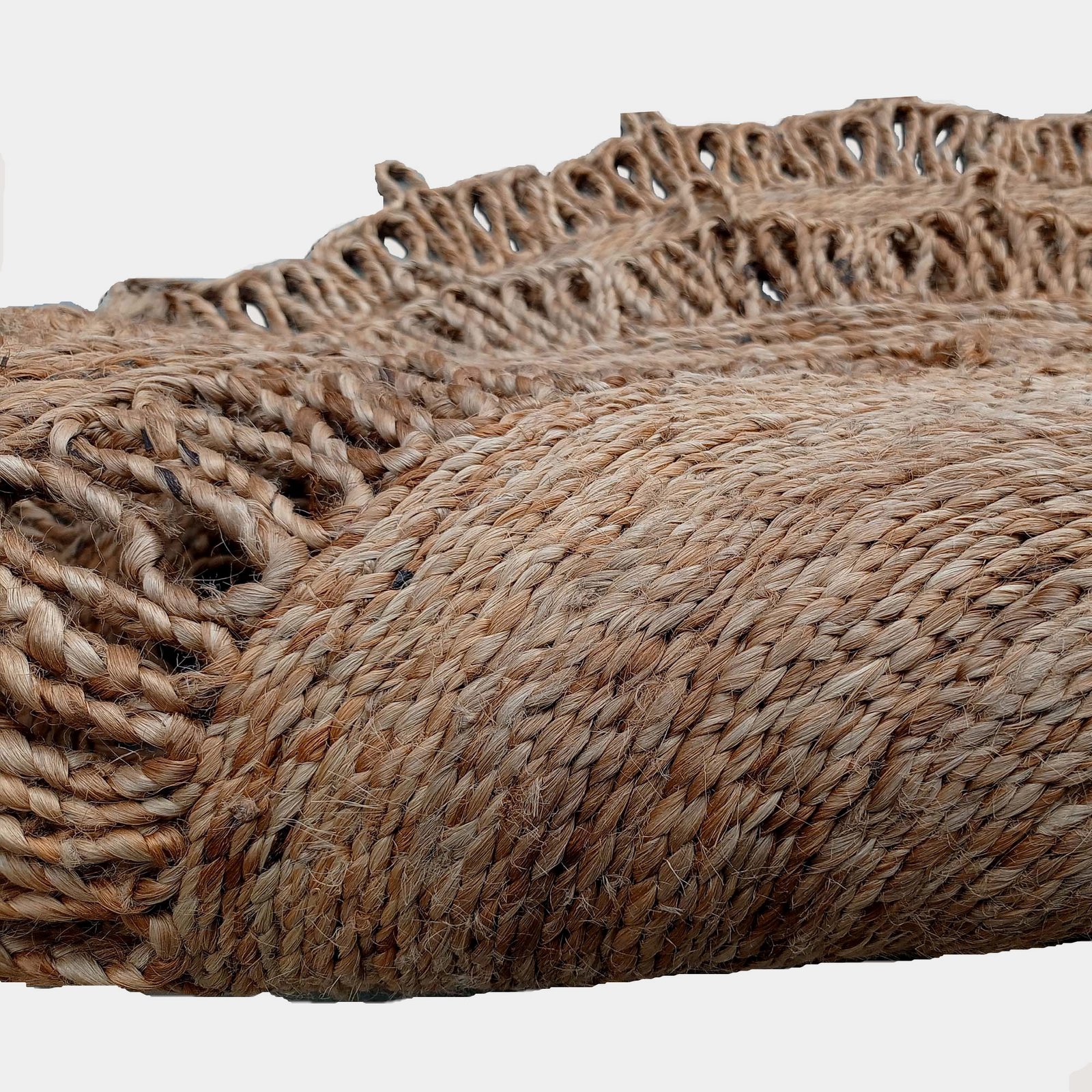 3 ft round jute carpet 90 cm handmade natural jute rug