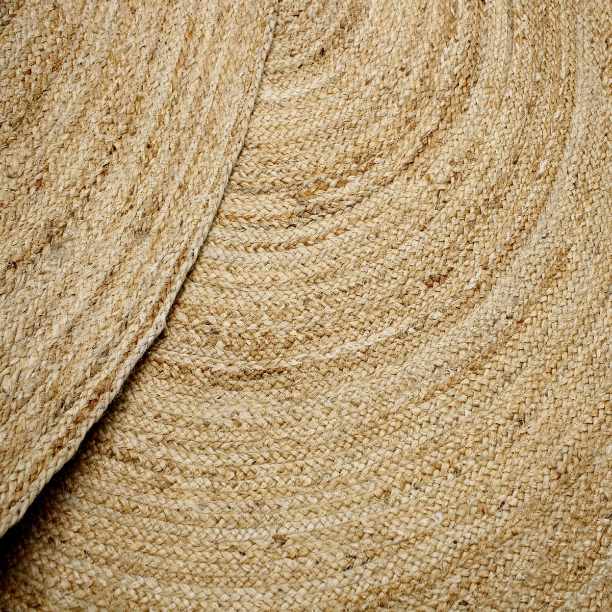 MRICStudio 6 Ft Round Natural Braided Jute Rug (180 CM) – Handmade Large Eco-Friendly Circular Carpet for Living Room & Dining Area - Image 4