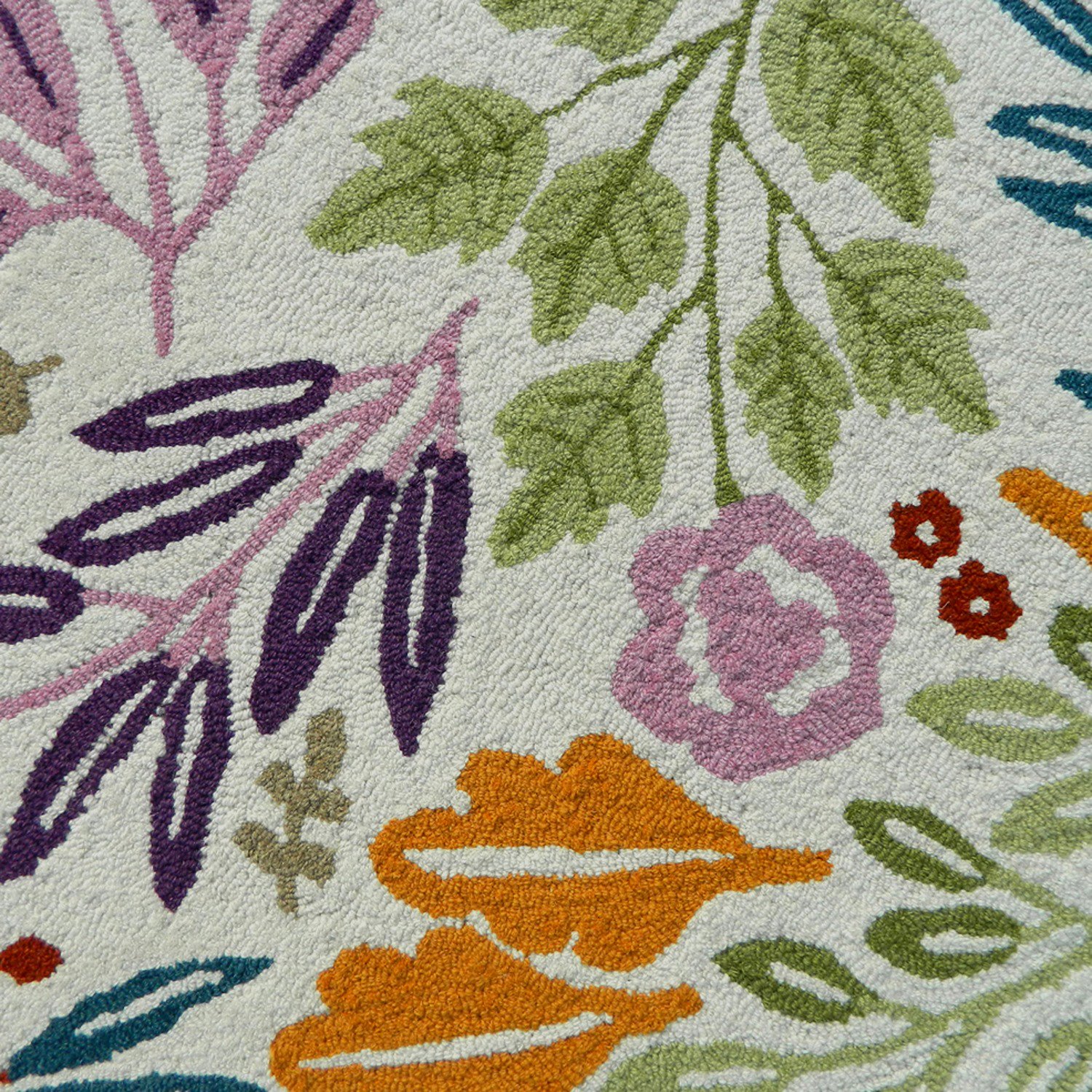 Hand Tufted Round Wool Carpet India