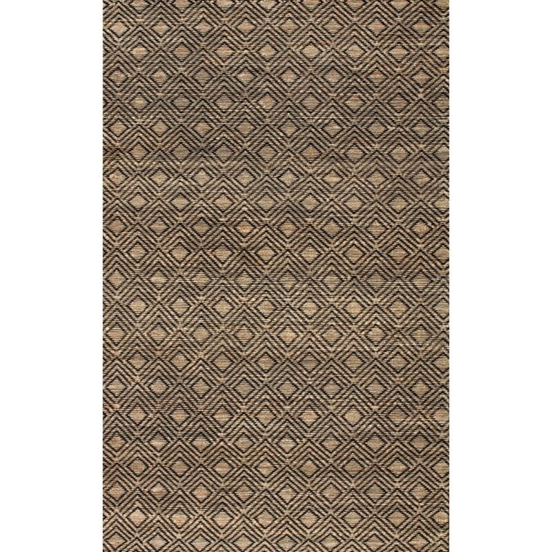natural black jute carpet MRICStudio 150x240 cm